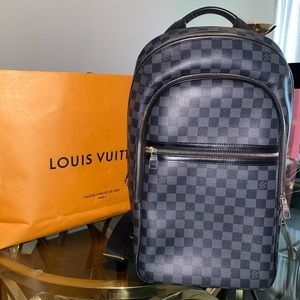 Authentic BackPack Black Louis Vuitton for man